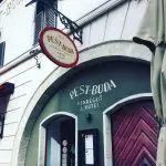 48 hours in Budapest; Image of the front of the Pest Buda Design Boutique Hotel