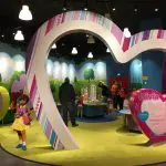 Happy Days: Legoland Discovery Centre Birmingham. Image of the entrance to the Lego Friends section of the centre