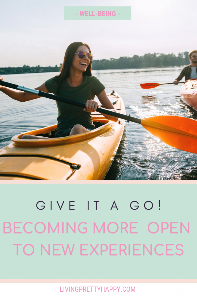 Give it a go! Becoming more open to new experiences. Getting involved and trying something new. Building confidence - why should we try new things. #selfdevelopment #wellbeing #involvement #opentonew