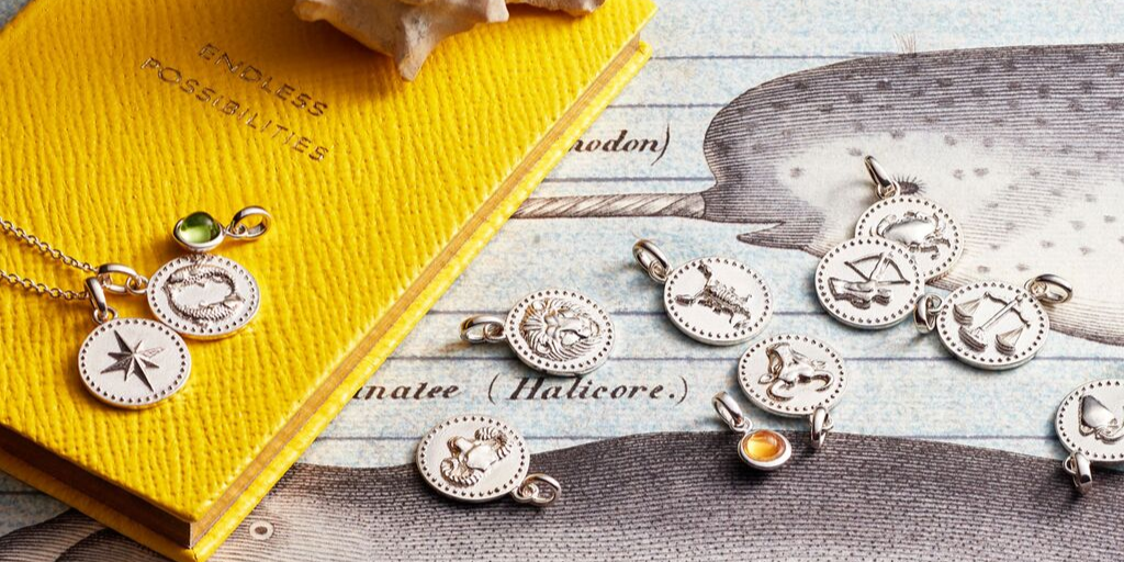 Hersey & Son Silversmiths Zodiac charm collection
