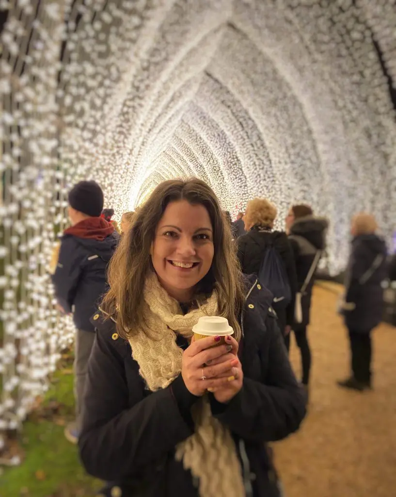 Alex Grace @ The Tunnel of Light Blenheim Palace Illuminated Lights Trail