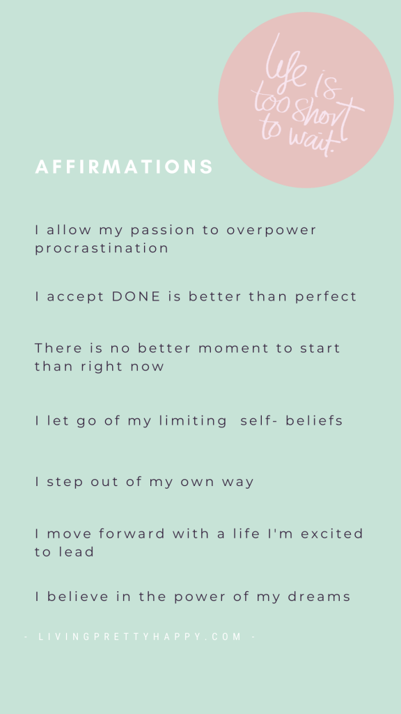 Affirmations for personal growth & productivity. Click to view over 100 FREE affirmations to boost your mood and help create a more positive mindset #affirmations #mantras #personalgrowthaffirmations #productivityaffirmations