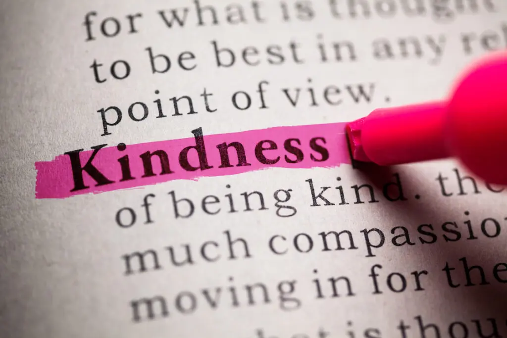 What is a random act of kindness?