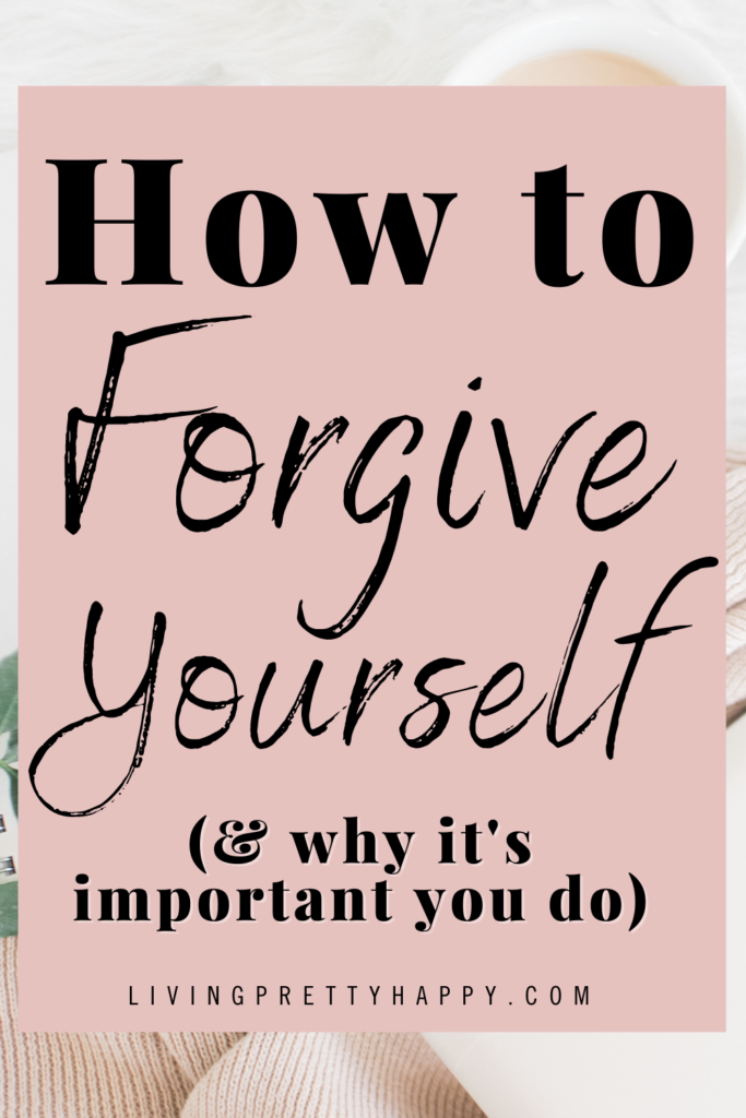 How to forgive yourself in 5 steps plus why self-forgiveness is so important #selfforgiveness #wellbeing #wellbeingadvice #forgiveness
