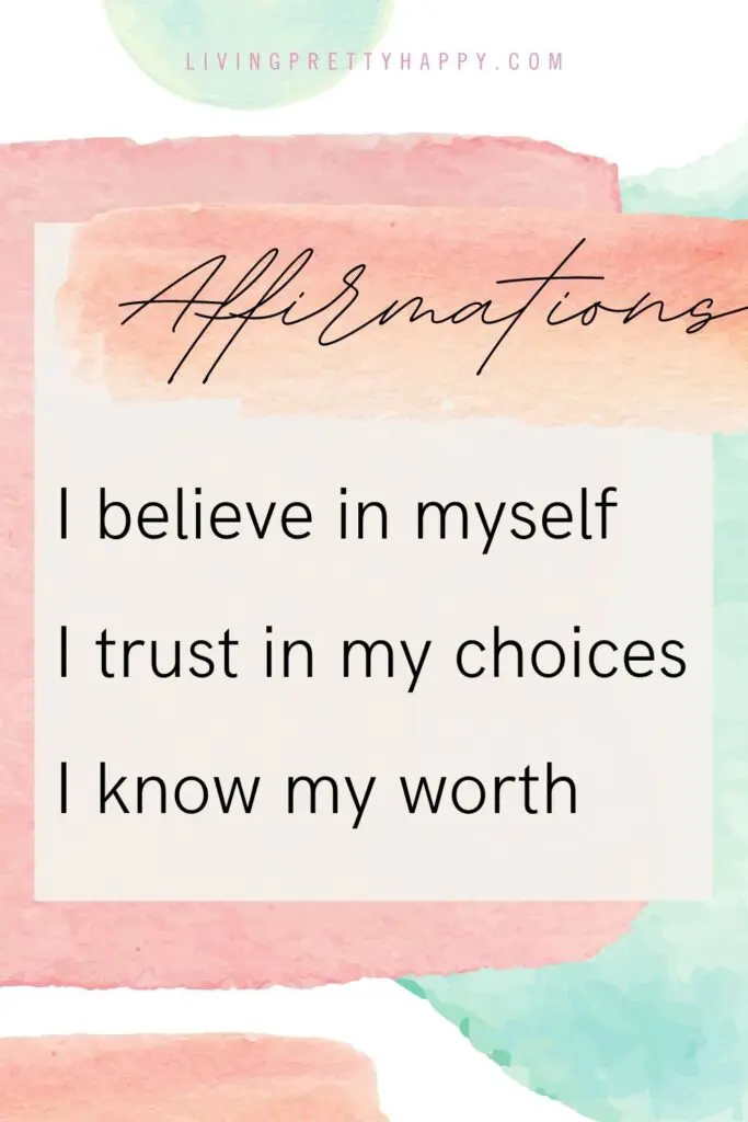 Self Worth Affirmations.  Mantras to empower and increase self-worth #affirmations #mantras