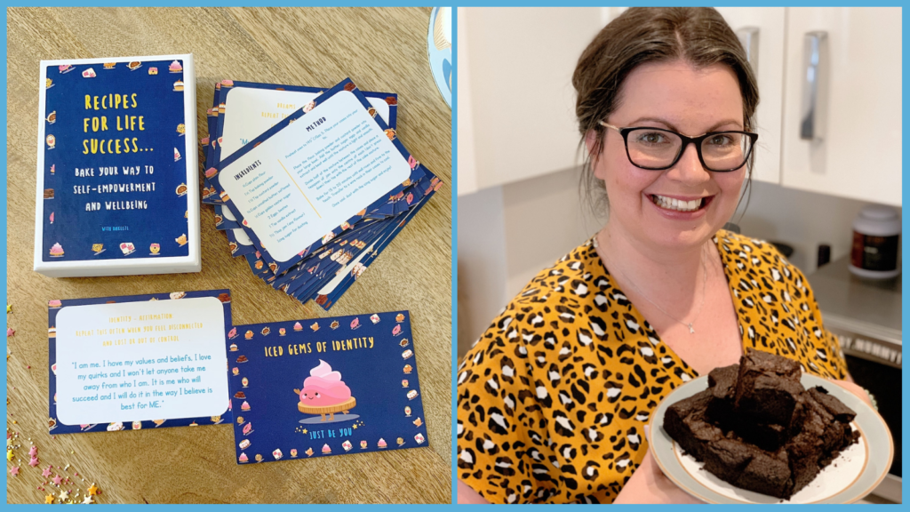 Bakeeze Mindful Recipe Cards & Alex Grace Mindful Baking Brownies