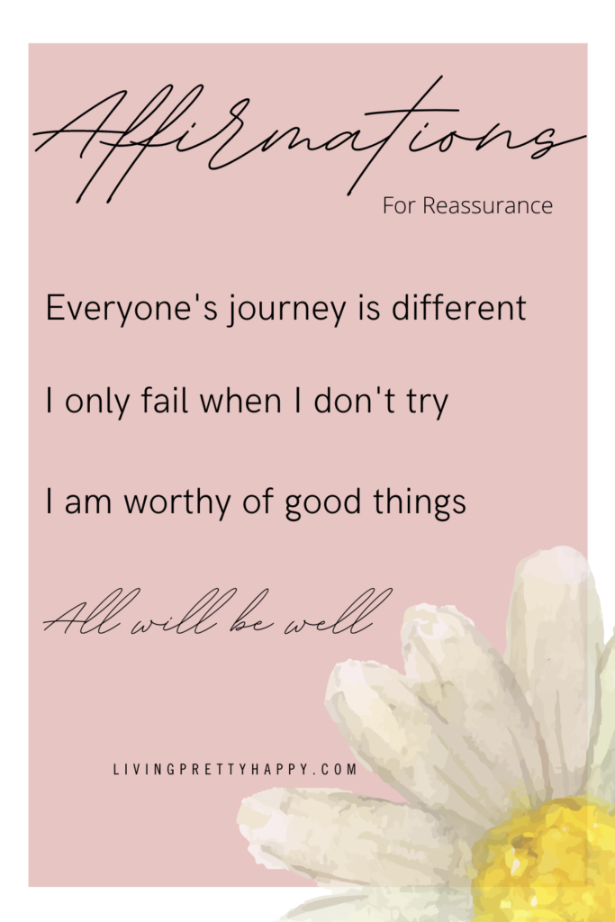 Reassuring affirmations for increased emotional wellbeing. Access over 150 Free affirmations and mantras to uplift and empower you now (updated weekly)