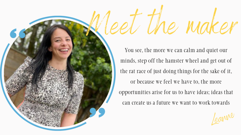 Meet Leanne, the founder of Bakeeze Mindful Baking Recipe Cards