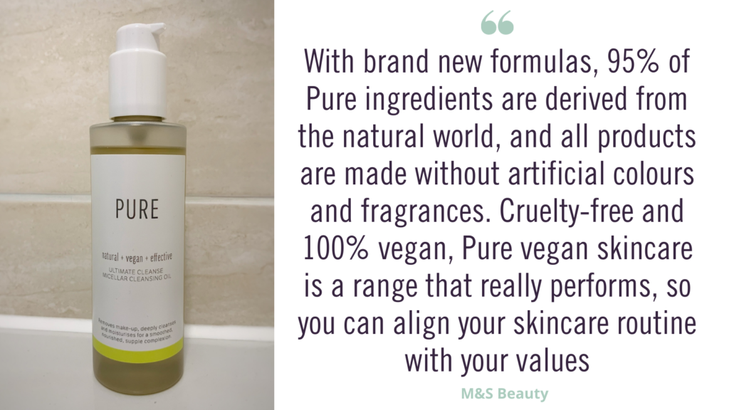 M&S PURE Cleanser Review