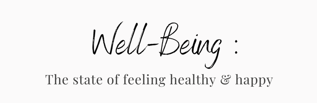 Well-Being definition