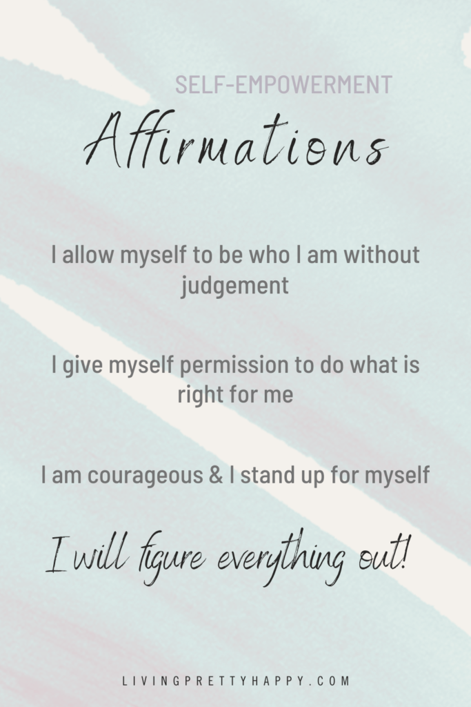 Positive self empowerment daily affirmations