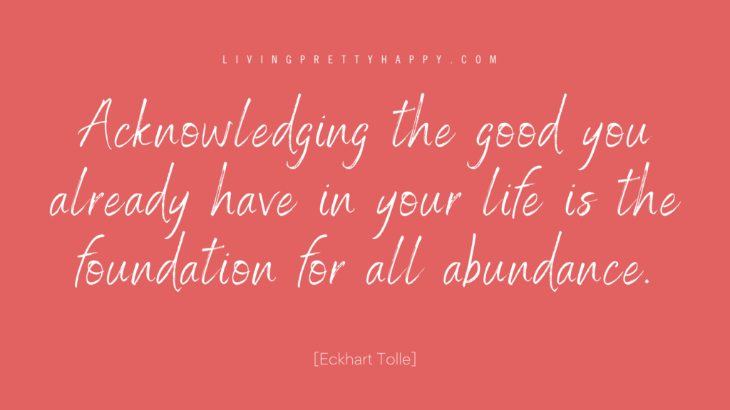 Eckhart Tolle Gratitude Quote one of 14 attitude of gratitude quotes to encourage you to feel thankful