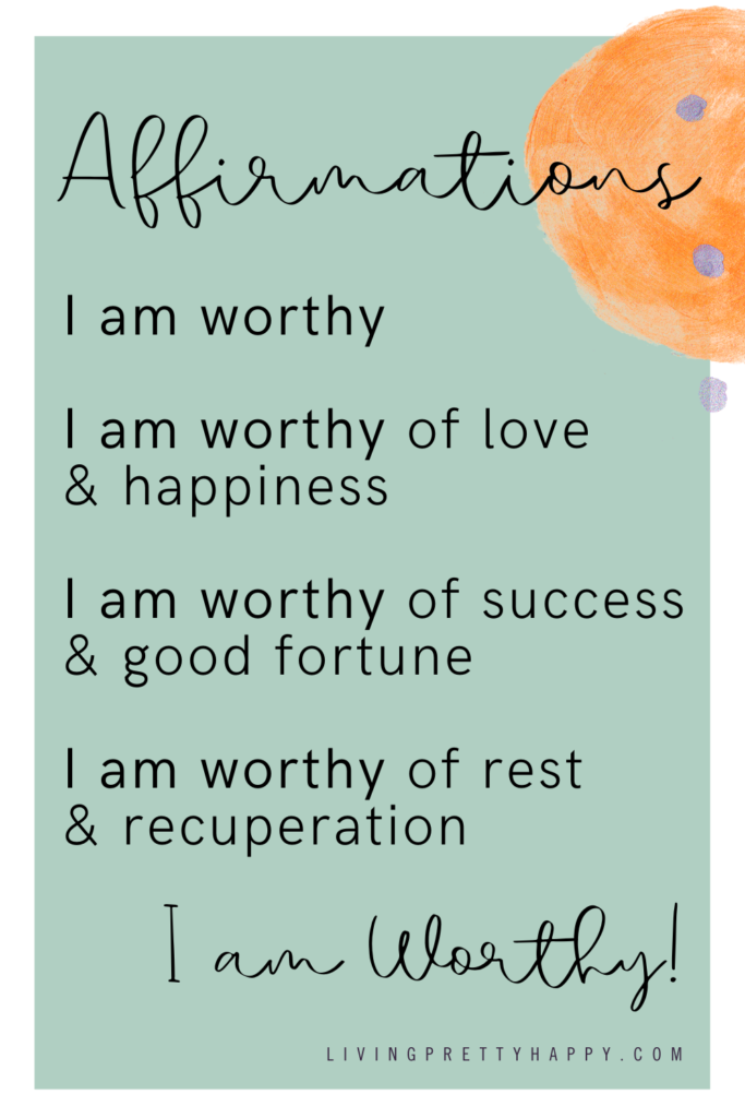 Self-Worth Affirmations