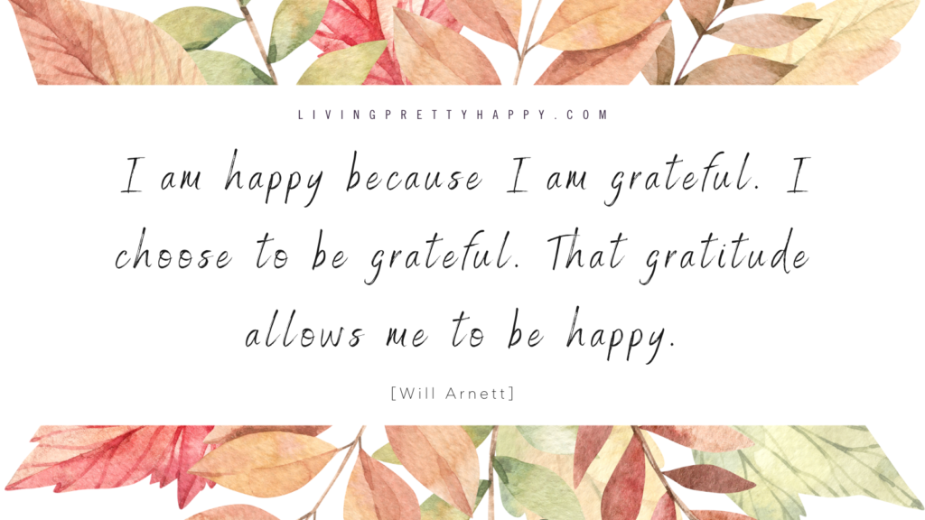 Will Arnett Gratitude Quote