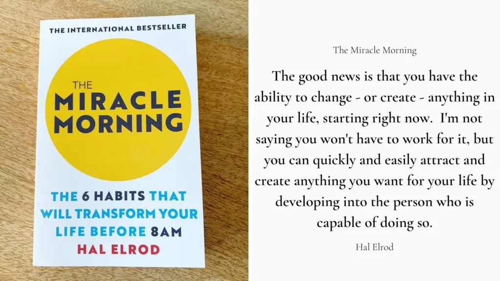The Miracle Morning Hal Elrod Book Review