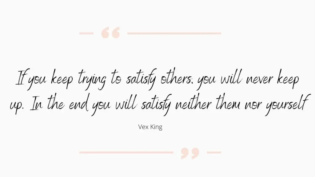 Vex King Quote