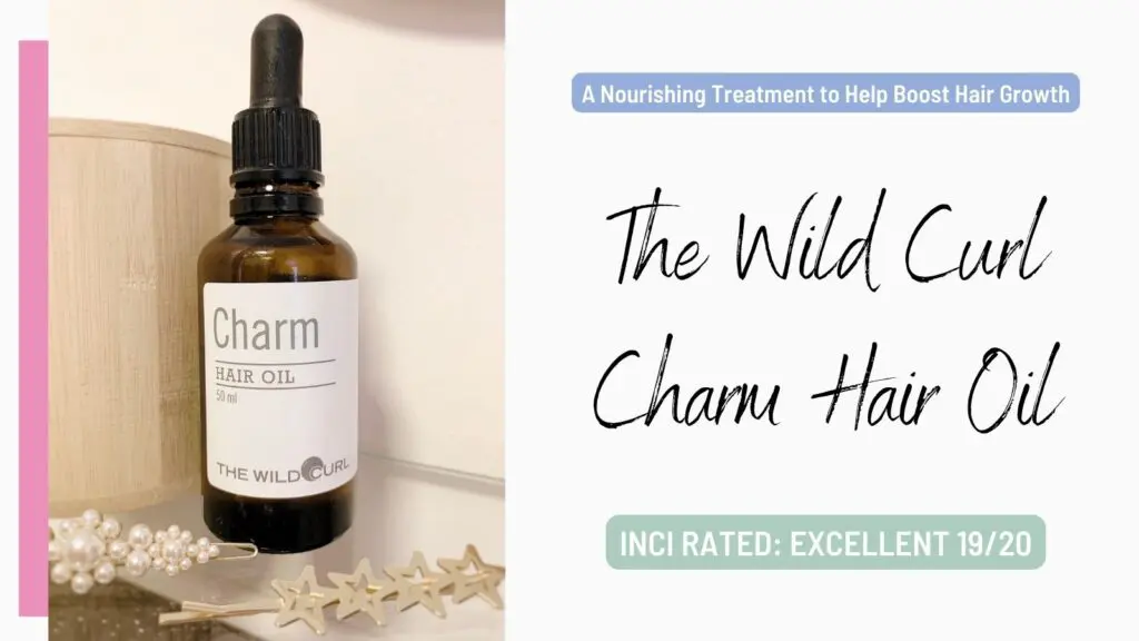 The Wild Curl Charm Hair Oil as part of my Elth Review
