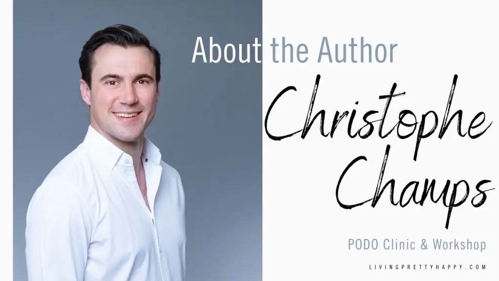 Christophe Champs Founder of PODO Clinic London