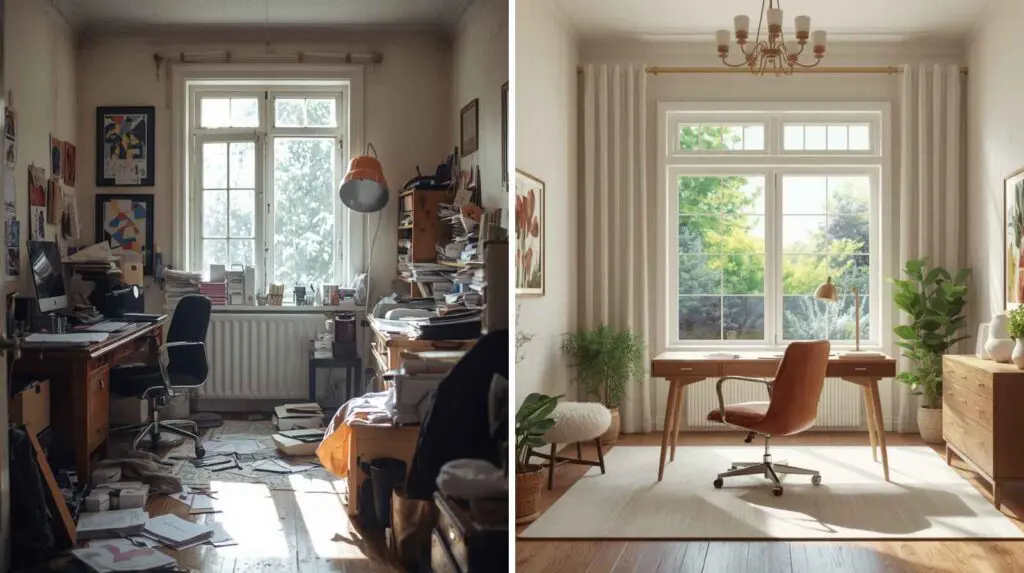 a Cluttered space or a clear one? The choice is important when you understand how your home affects your mood