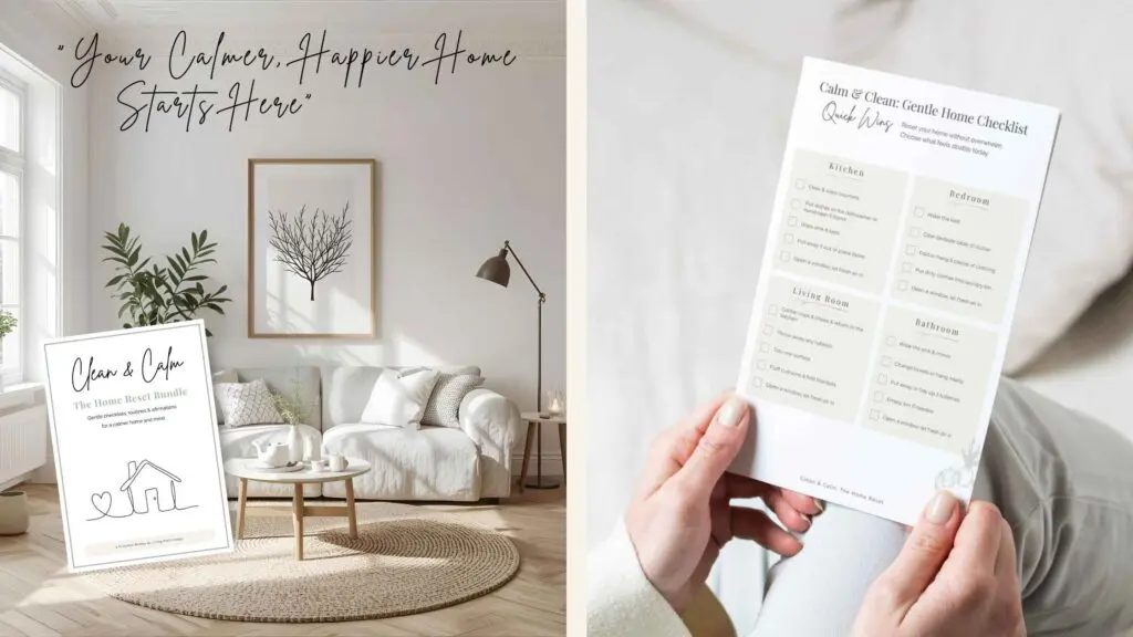 Clean and calm, home decluttering bundle