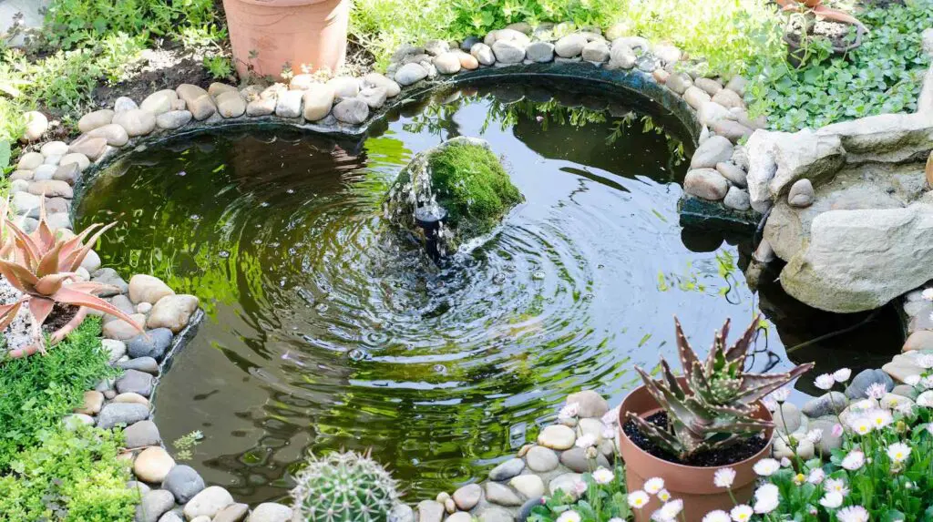 well being garden ideas add a water feature image of small garden pond