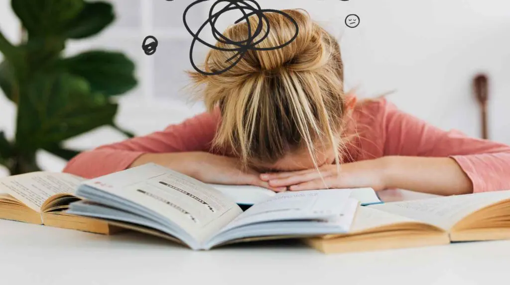 Woman experience burnout & mental exhaustion