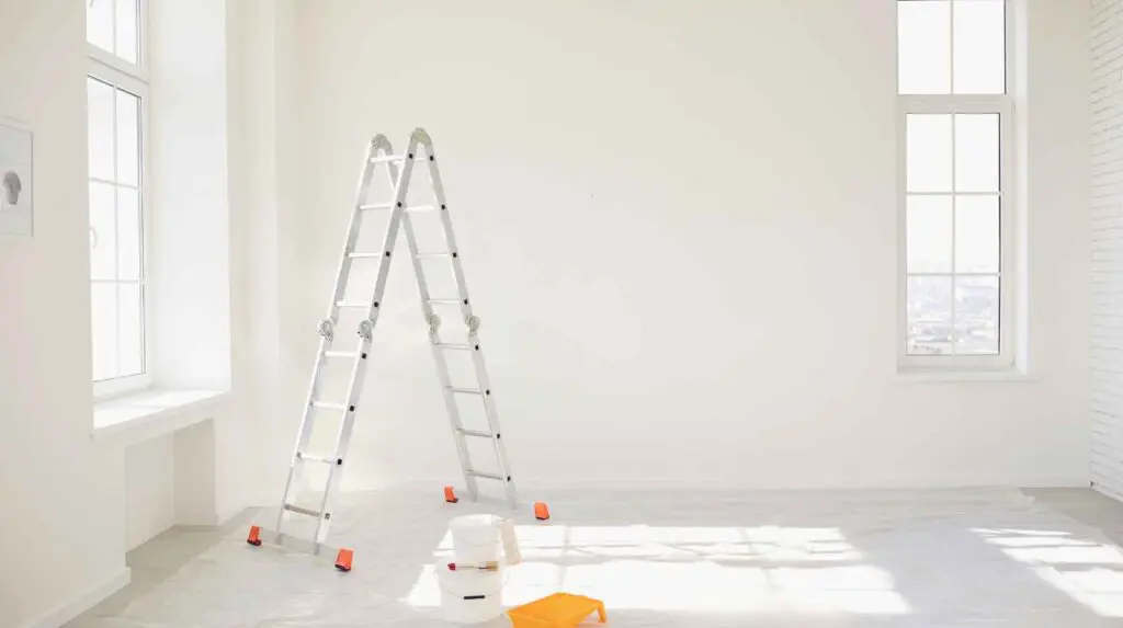 Room about to be painted