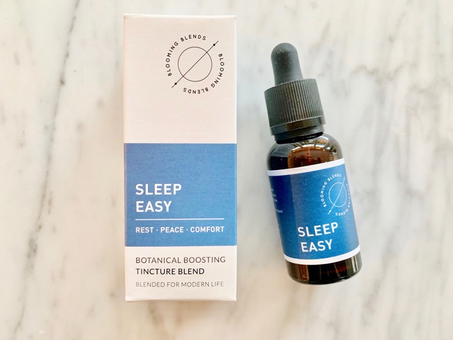 Sleep well: How to win at sleeping! (and why you should want to). How to get a better night's sleep. Image of Blooming Blends Sleep Easy Botanical Boosting Tincture