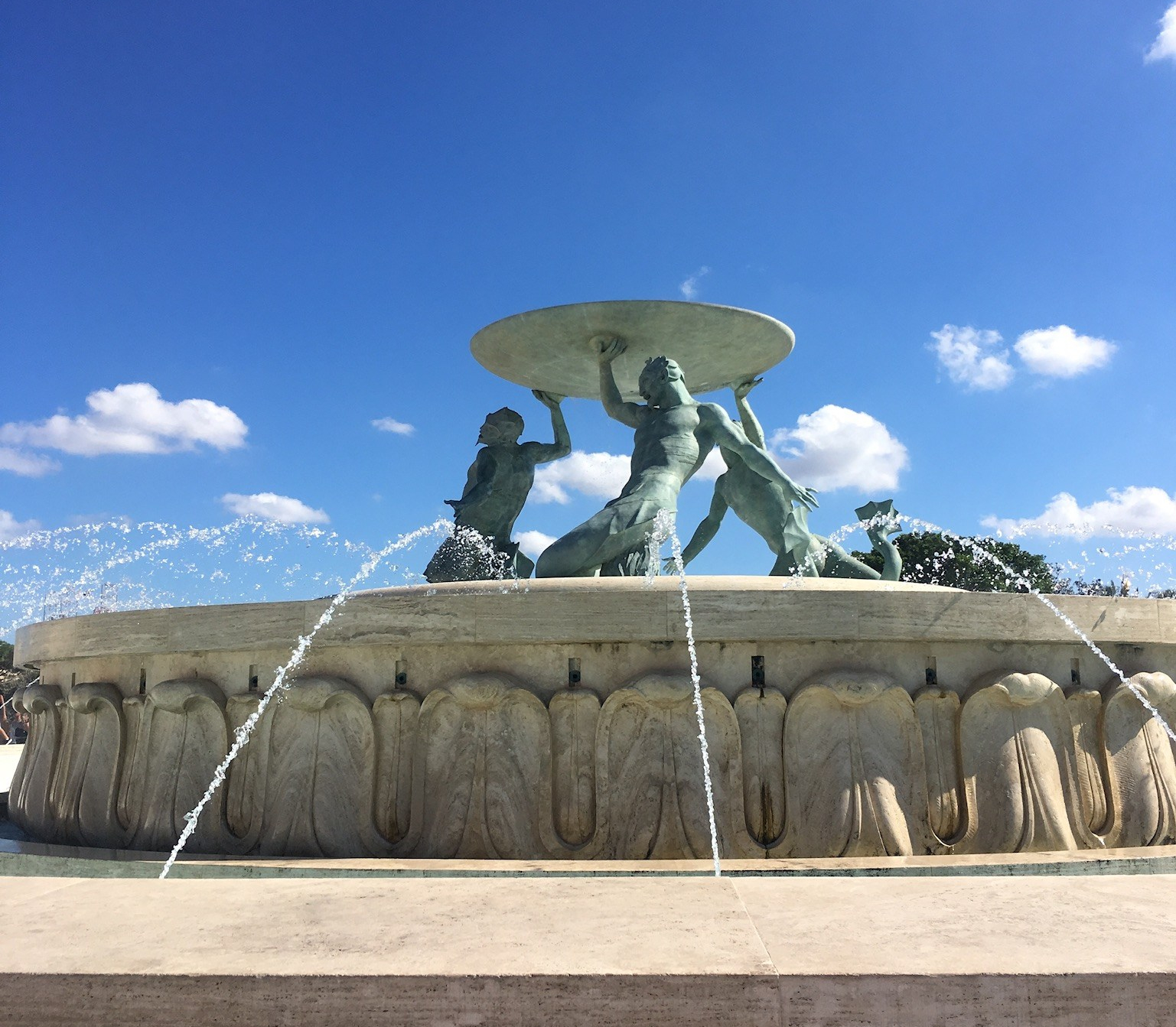 Things to do in Malta. Happy Travels: Where you absolutely should go in Malta. Image of Triton Fountain