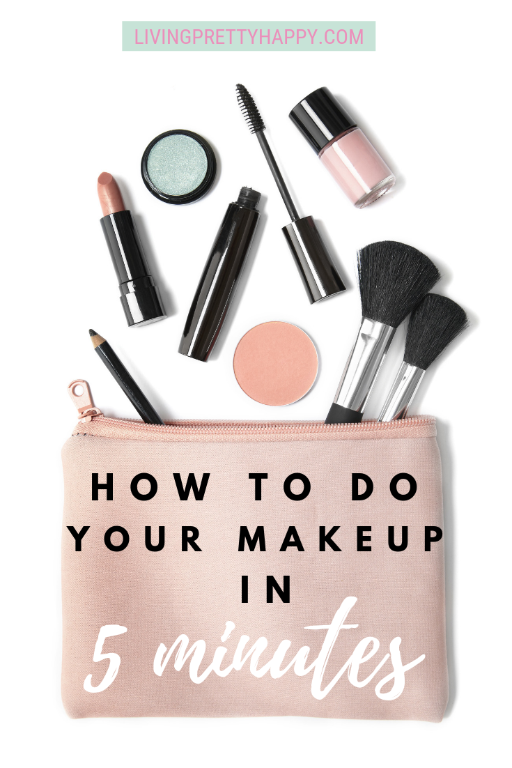 How to do your makeup in 5 minutes. 5 minute makeup rountine. makeup advice. How to do makeup quicker. Makeup when you have no time. Beauty in a hurry. #beauty #makeuptips #quickmakeup #beautyadvice