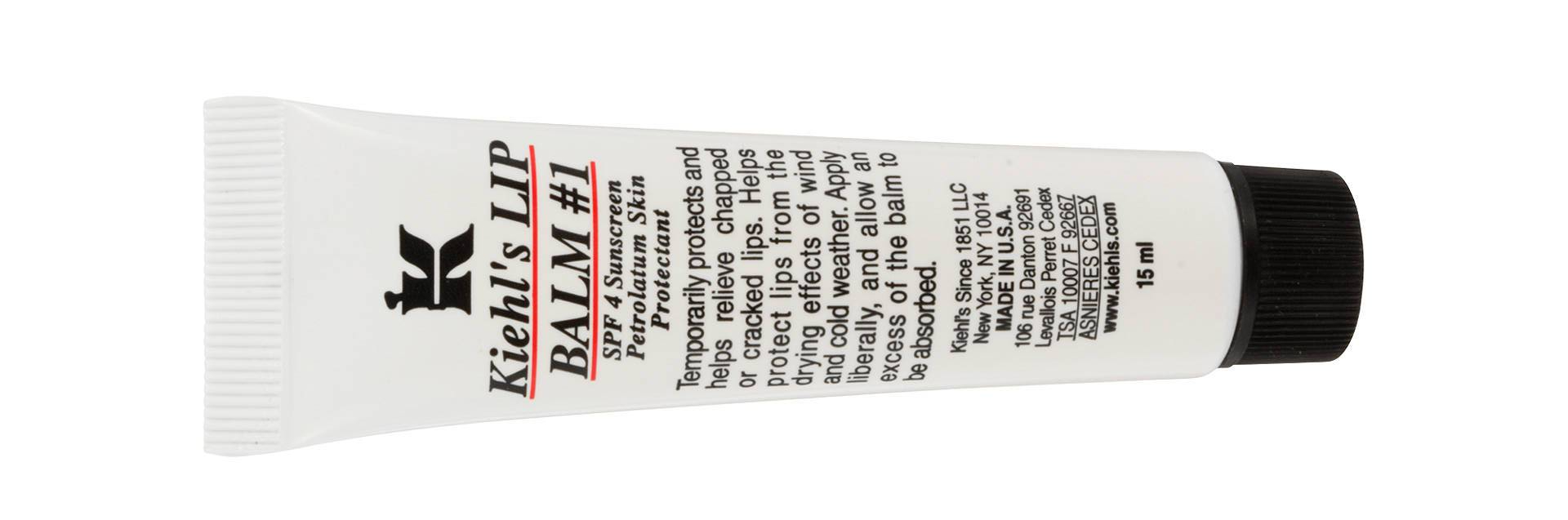 5 minute makeup routine. How to do your makeup in 5 minutes. Image of Kiehl's Lip Balm