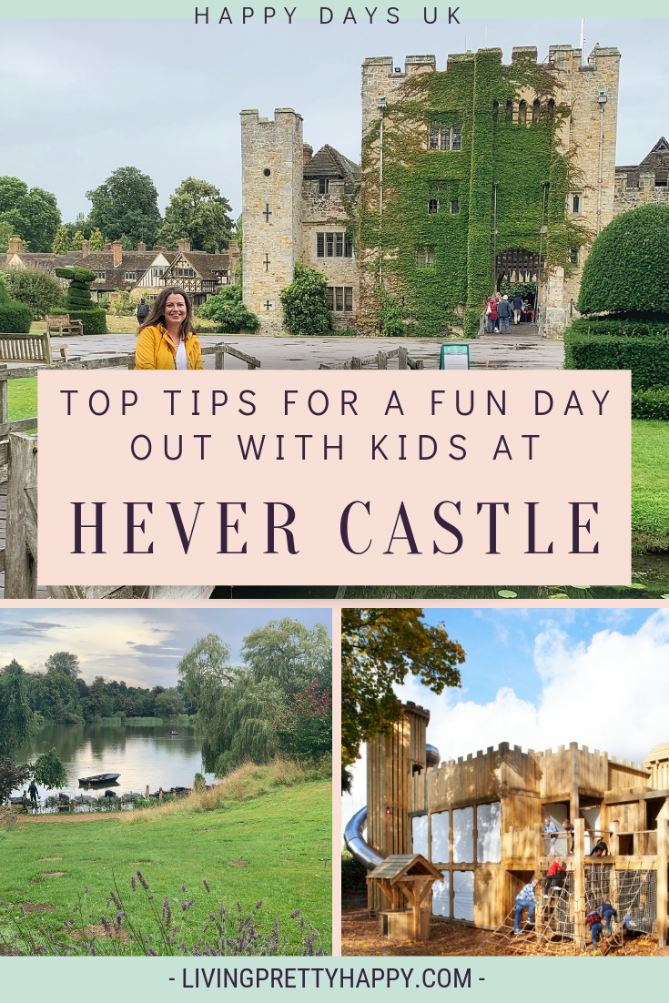 Top tips for a fun day out with with kids at Hever Castle. Ways to have a great time when you're visiting Hever Castle with kids. #hevercastle #daysoutwithkids #daysoutUK #familydaysout #kidfriendlydaysout #visitingkentwithkids #familyfun