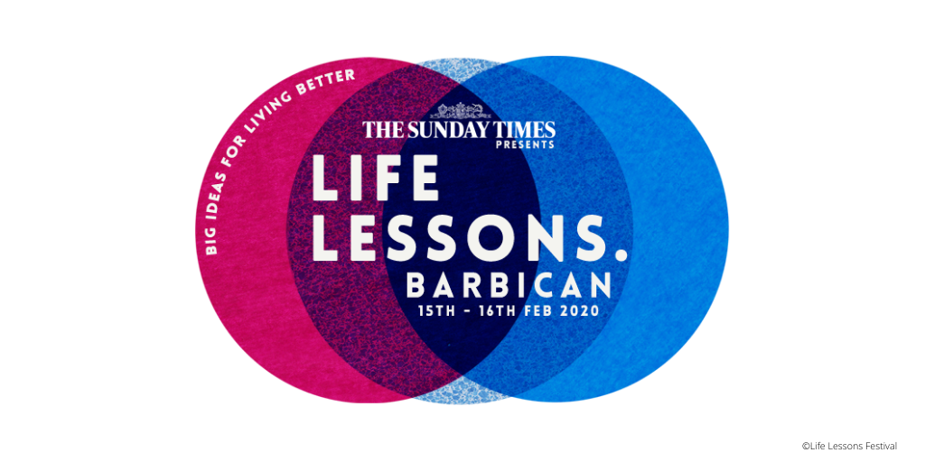 Life Lessons Barbican London - Big Ideas for Living Better