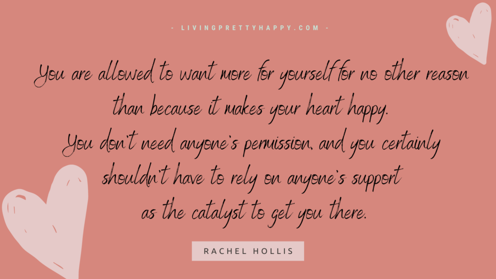 Rachel Hollis Empowerment Quote