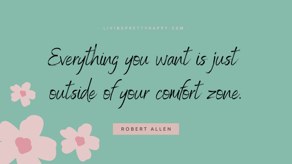 Robert Allen Comfort Zone Quote