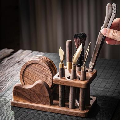 The Six Gentle Men of Tea Tea Utensil Set